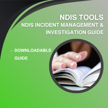 NDIS Incident Management & Investigation Guide