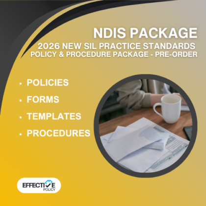 NEW 2026 SIL Practice Standards Policy and Procedure Package: Pre-order